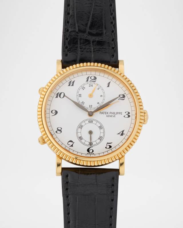 Patek Philippe Calatrava Travel Time 34mm Vintage 2001 Watch